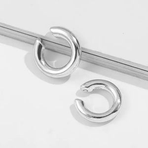 HAYDEN Silver Huggie Ear Cuffs!